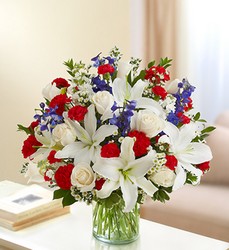 Sincerest Sorrow<br>Red, White and Blue Davis Floral Clayton Indiana from Davis Floral